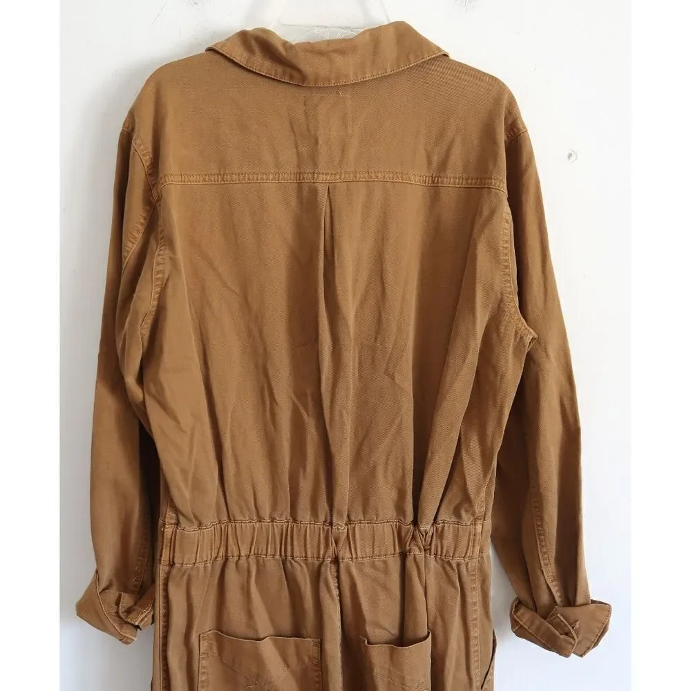 Unpublished Tan Coverall - Size Medium - Picture 6 of 8
